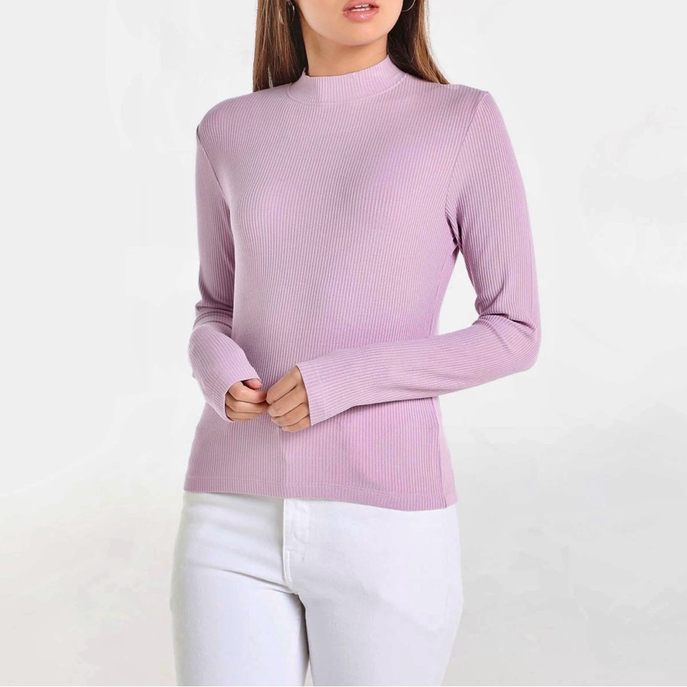 Northern Reflections | ribbed mockneck sweater/ top NWT